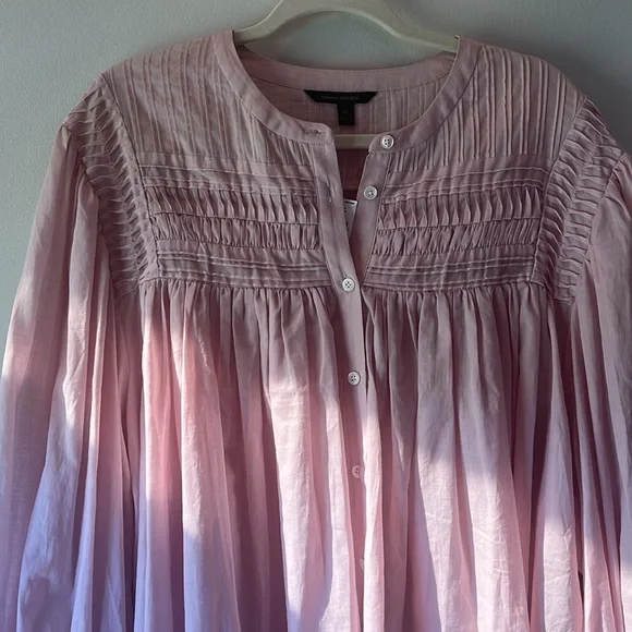 Banana republic pintuck swing blouse - Picture 6 of 12